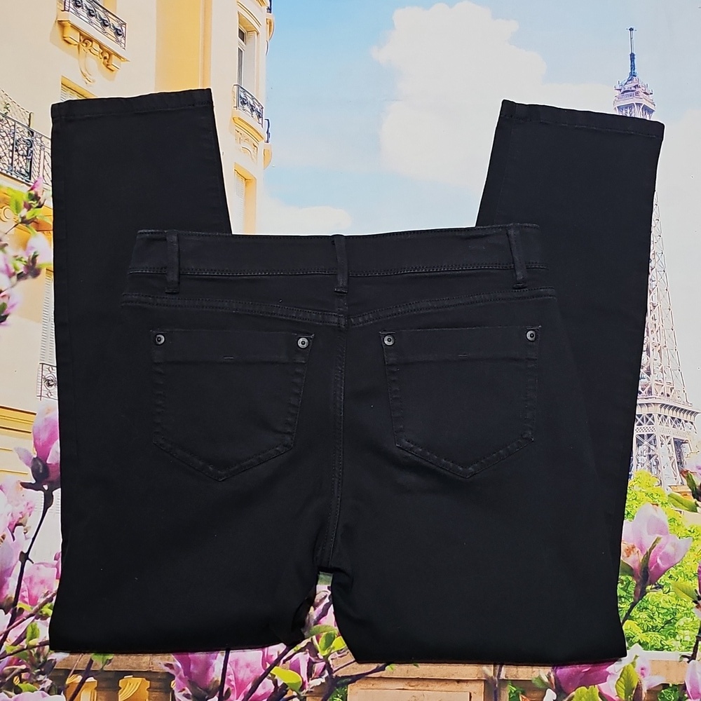 J. Jill Classic Black Jeans Size 2P Petite - Picture 6 of 6